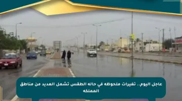 عاجل اليوم.. تغيرات ملحوظة في حالة الطقس تشمل العديد من مناطق المملكة